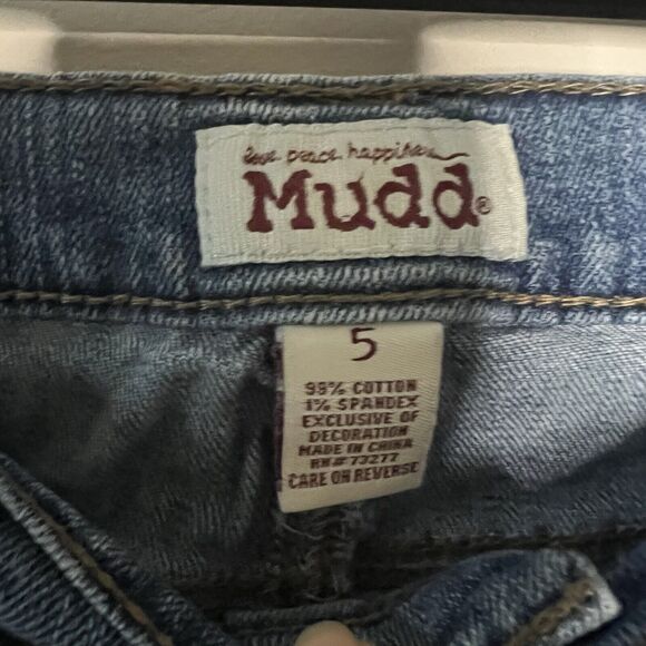 Y2K Mudd Distressed Skinny Jeans Size 5 Low Rise - Picture 3 of 5